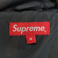 SUPREME シュプリーム 21AW Warp Hooded Puffy Jacket ワープ フード パフィージャケット 中綿 ブラック Size M 福生店