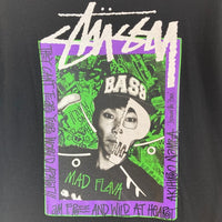 STUSSY ステューシー AIRJAM 2011 Hi-standard AKIHIRO NAMBA コラボTシャツ ブラック sizeM 瑞穂店