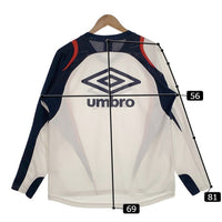 UMBRO アンブロ プラクティスシャツ ロングスリーブ ホワイト Size L 福生店