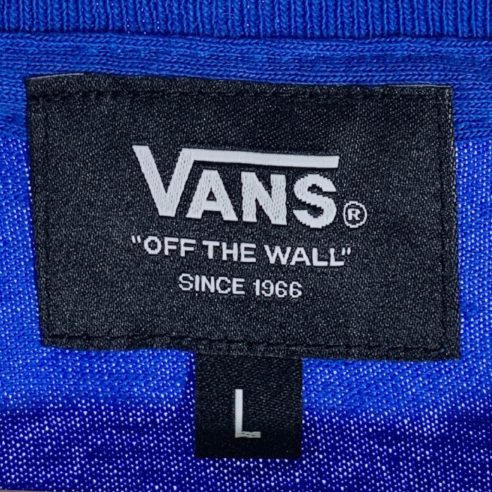 VANS バンズ 23SS STANDARD CALIFORNIA スタンダードカリフォルニア プリント Tシャツ ブルー 122C1010228 Size L 福生店