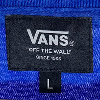 VANS バンズ 23SS STANDARD CALIFORNIA スタンダードカリフォルニア プリント Tシャツ ブルー 122C1010228 Size L 福生店