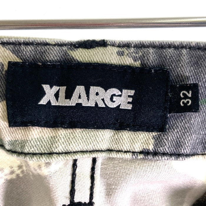 X-LARGE エクストララージ 101203031007 カーゴパンツ グリーン size32inch 瑞穂店