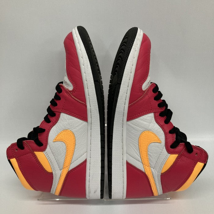NIKE ナイキ AIR JORDAN 1 LIGHT FUSION RED エアジョーダン1 スニーカー 555088-603 ライトフュージョンレッド size28cm 瑞穂店