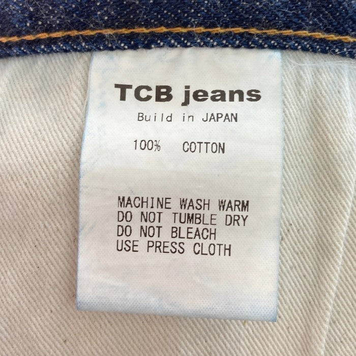 TCB Jeans ティーシービージーンズ 30's Jeans C デニムパンツ ジーンズ インディゴ sizeW31 瑞穂店