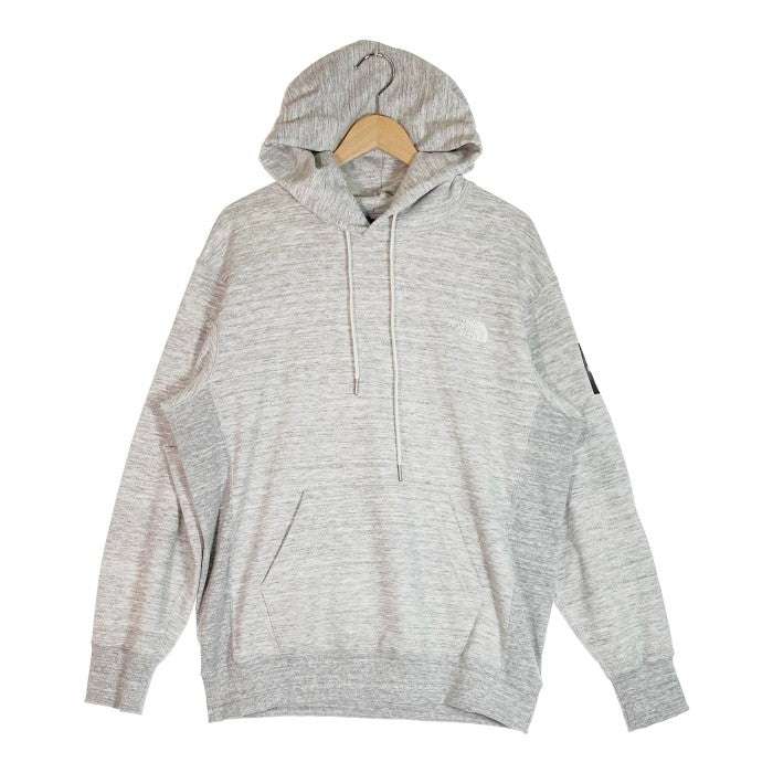 THE NORTH FACE ノースフェイス  Square Logo Hoodie スクエアロゴ フーディ NT12333 グレー sizeXL 瑞穂店