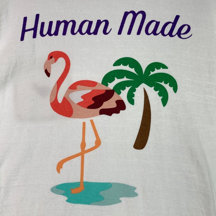 メンズ★ヒューマンメイド 22SS Flamingo Pocket Tee フラミンゴ ポケットTシャツ ホワイト size2XL