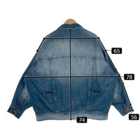 MFC STORE エムエフシーストア 22SS Lee リー Denim Fatigues Jacket デニムファティーグジャケット インディゴ Size XL 福生店