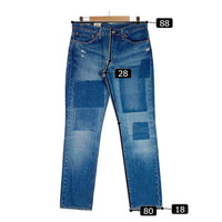 LEVI'S リーバイス PREMIUM 511 SLIM ダメージ加工 デニムパンツ インディゴ sizeW34 L32 瑞穂店