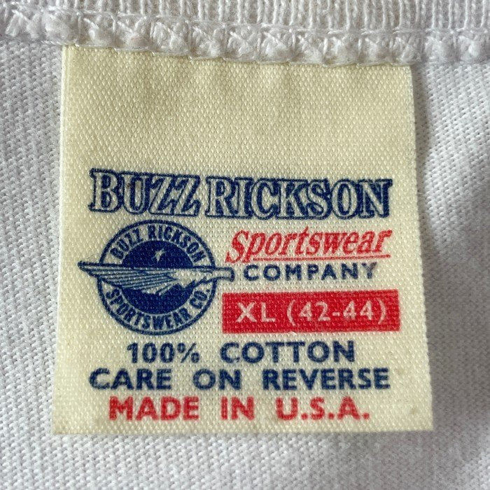 BUZZ RICKSON’S バズリクソンズ PEANUTS プリント ロングスリーブTシャツ ホワイト Size XL 瑞穂店