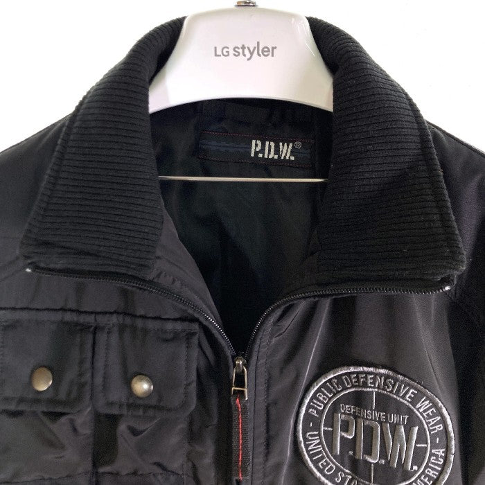 AVIREX アヴィレックス P.D.W フライトジャケット ジャケット 上着 Jacket 6662004 CWU ファンクションジャケット ブラック size- 瑞穂店
