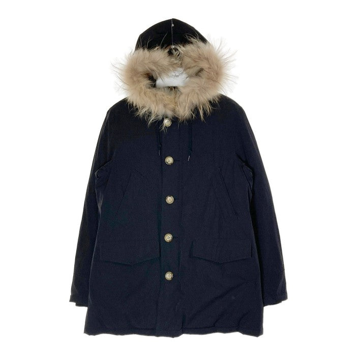 BEAMS ビームス 11-18-0675-214 13AW ファーライナー付きフーデットダウン ブラック sizeM 瑞穂店