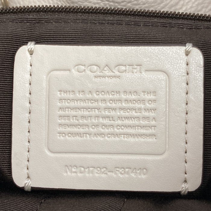 COACH コーチ F37410 ペブルドレザー ターンロック リュック ...