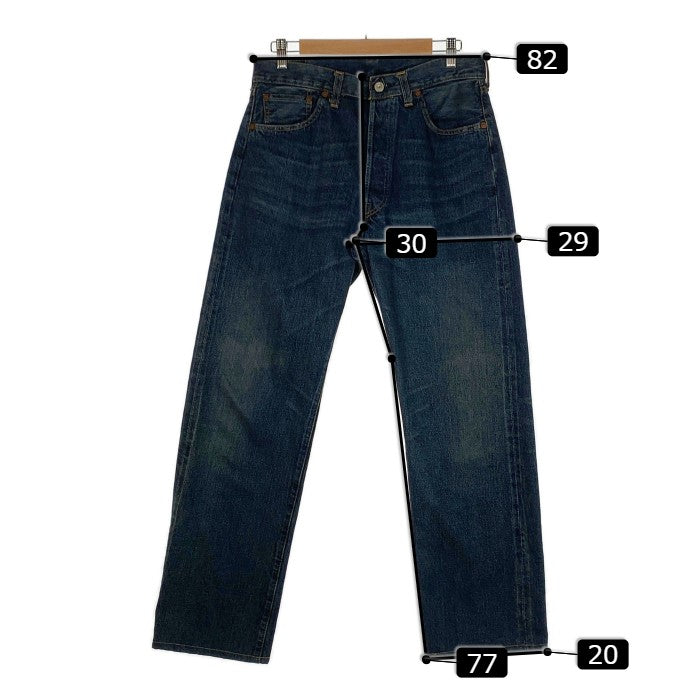 LEVI'S リーバイス 98年 501XX 復刻 501-0003 米国製 バレンシア工場 紙パッチ Size 34×36 福生店