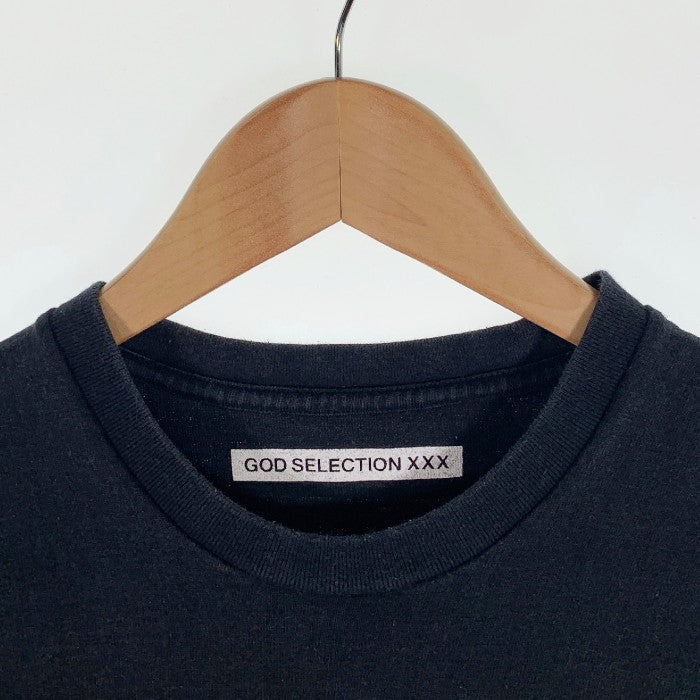 GOD SELECTION XXX ゴッドセレクショントリプルエックス Smoking Kills フォトプリント Tシャツ ブラック Size S 福生店