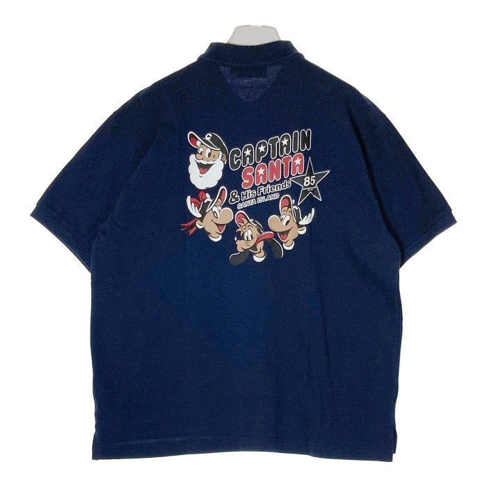 CAPTAIN SANTA キャプテンサンタ HIS FRIENDS ポロシャツ ネイビー sizeXL 瑞穂店