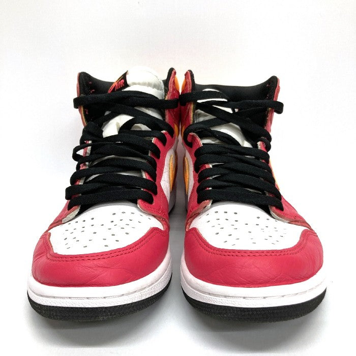 NIKE ナイキ AIR JORDAN 1 LIGHT FUSION RED エアジョーダン1 スニーカー 555088-603 ライトフュージョンレッド size28cm 瑞穂店