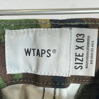 WTAPS ダブルタップス WMILL-65 TROUSER バックサテンカーゴトラウザーズパンツ 191GWDT-SHM03  カーキ size03 瑞穂店