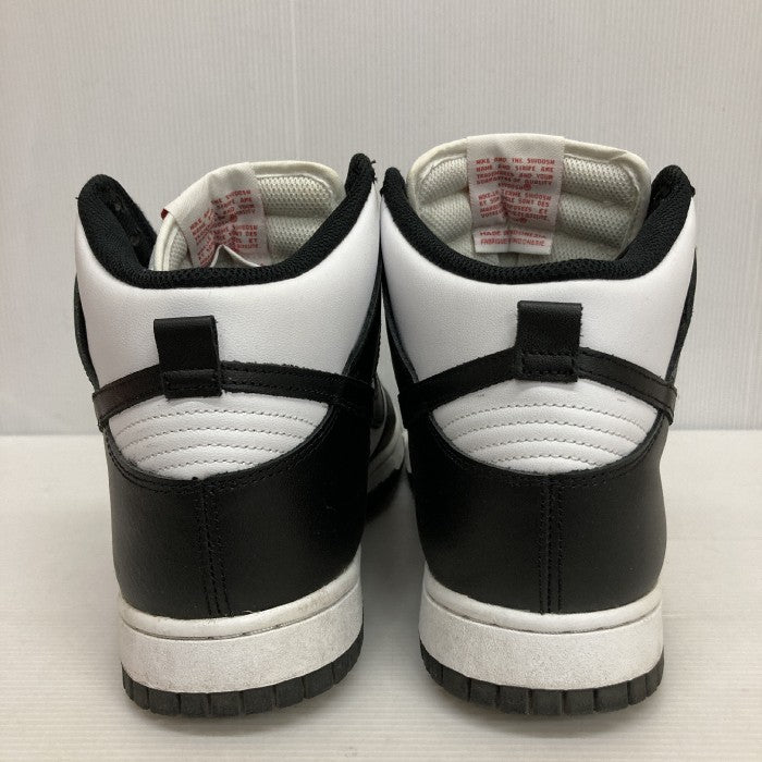 NIKE ナイキ W DUNK HIGH WHITE BLACK ナイキ ウィメンズ ダンク ハイ パンダダンク DD1869-103 ホワイト ブラック size28cm 瑞穂店