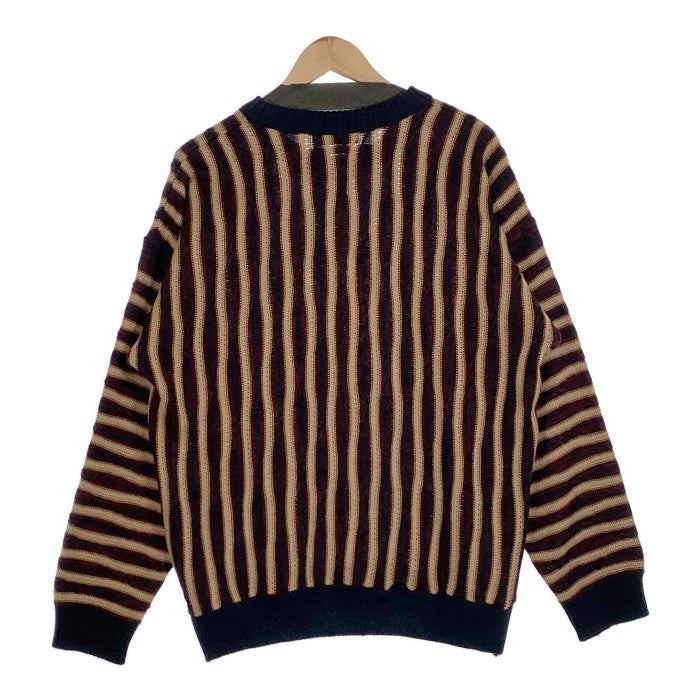VAN HEUSEN ヴァンヒューゼン ストライプニットセーター アクリル Size XL 福生店