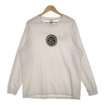 NIKE ナイキ 20AW STUSSY ステューシー SS LINK LS TEE プリント ロングスリーブTシャツ ホワイト DD3344-121 Size L 福生店