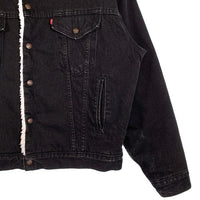 90's Levi's リーバイス ブラックデニム ボアジャケット ブラック USA製 70609-4159 Size L 福生店