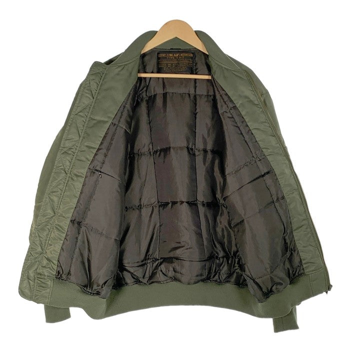 TMT ティーエムティー MA-1 ナイロン フライトジャケット オリーブ TJK-F21SP09 Size L 福生店