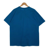 STUSSY ステューシー FRESH LIVIN プリント Tシャツ ブルー メキシコ製 Size XL 福生店