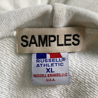 SAMPLES サンプルズ RUSSEL ATHLETIC ラッセルアスレチック THE GOL LOGO HOODIE 刺繡ロゴ プルオーバースウェットパーカー Size XL 福生店