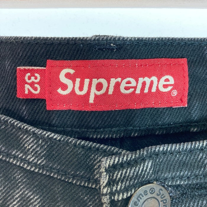 SUPREME シュプリーム 22AW LAYERED JEAN レイヤード ジーンズ ブラック size32 瑞穂店