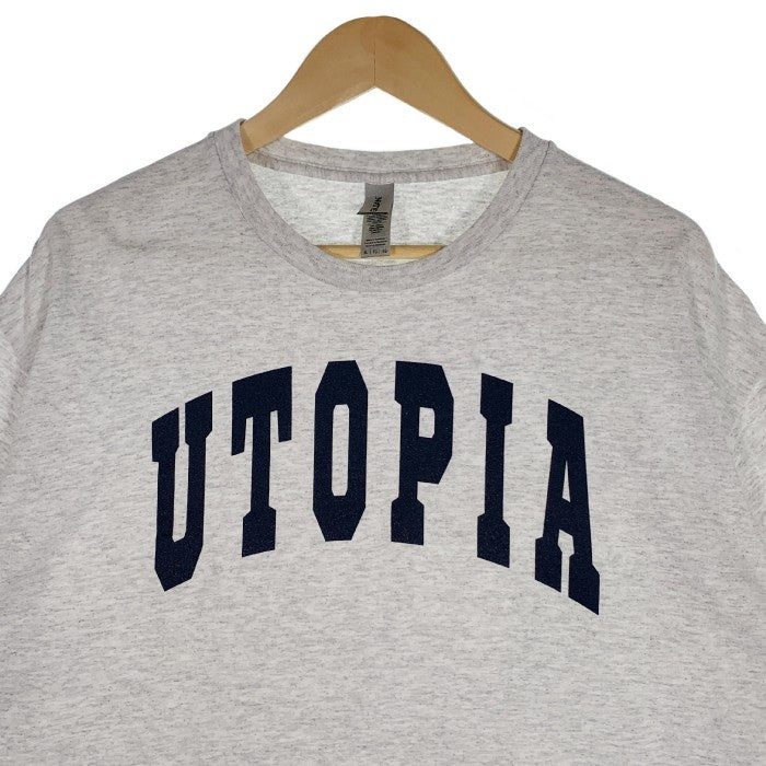 Etavirp.エタヴァープ UTOPIA TEE ユートピア プリントTシャツ オートミール Size XL 福生店
