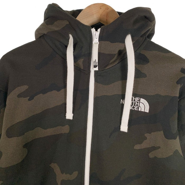 THE NORTH FACE ノースフェイス NOVELTY REARVIEW ZIP HOODIE ノベルティ リアビュー ジップフーディー カモフラージュ NT11957 Size M 福生店