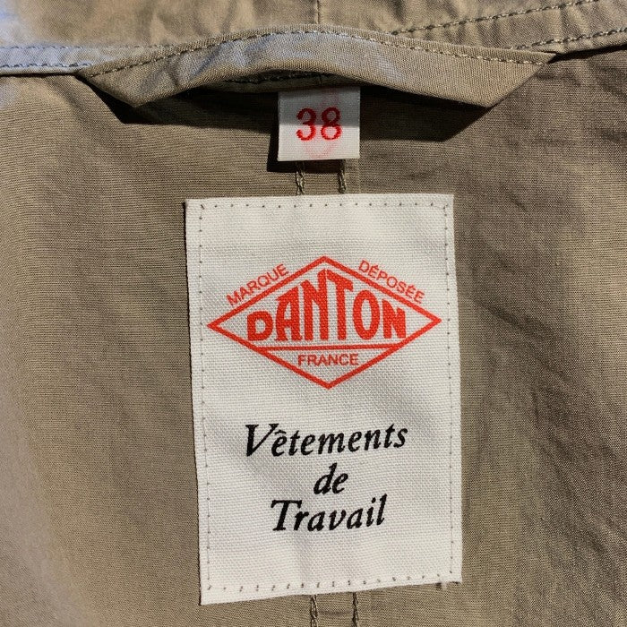 DANTON ダントン コットン カバーオール シャツジャケット カーキ 18S-T84-002 Size 38 福生店