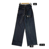 DELADA デラダ ベルベットデニムパンツ インディゴ size25瑞穂店