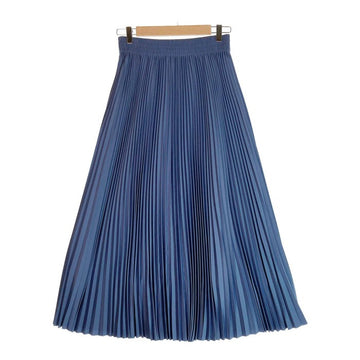HYKE ハイク ロングプリーツスカート ブルー size2（M） 瑞穂店