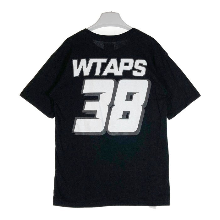 WTAPS ダブルタップス  FLAMES ファイヤー Tシャツ ブラック size03 瑞穂店