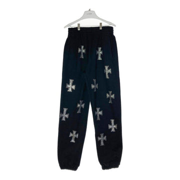 unknown アンノウンRhinestone Cross ラインストーン クロス Sweat pants スウェットパンツ ブラック Size S 瑞穂店