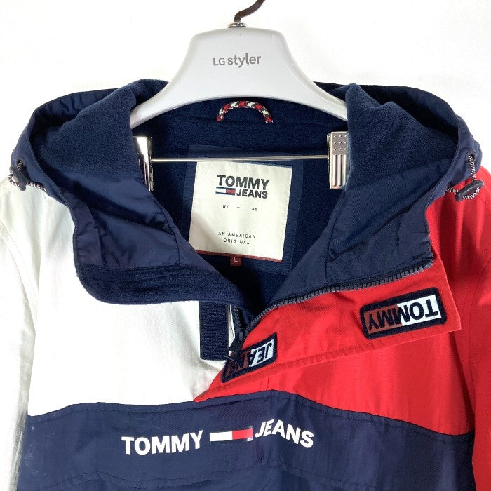 TOMMY JEANS トミー ジーンズ 8066000232201 アノラックパーカー トリコロール sizeL 瑞穂店