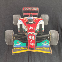 HUF×GOODYEAR ハフ×グッドイヤー レーシングカー プリントTシャツ ブラック sizeM 瑞穂店