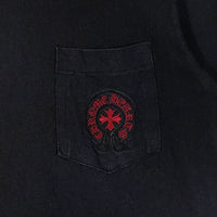 Chrome Hearts クロムハーツ ポケット Tシャツ ブラック ホースシュー 刺繍 オールド Size S 福生店