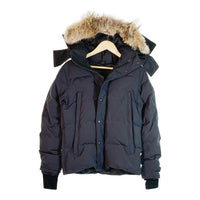 CANADA GOOSE カナダグース 3808MA WYNDAM PARKA FUSION FIT ウィンダム ダウンジャケット メンズ ブラック size175/88Y 瑞穂店