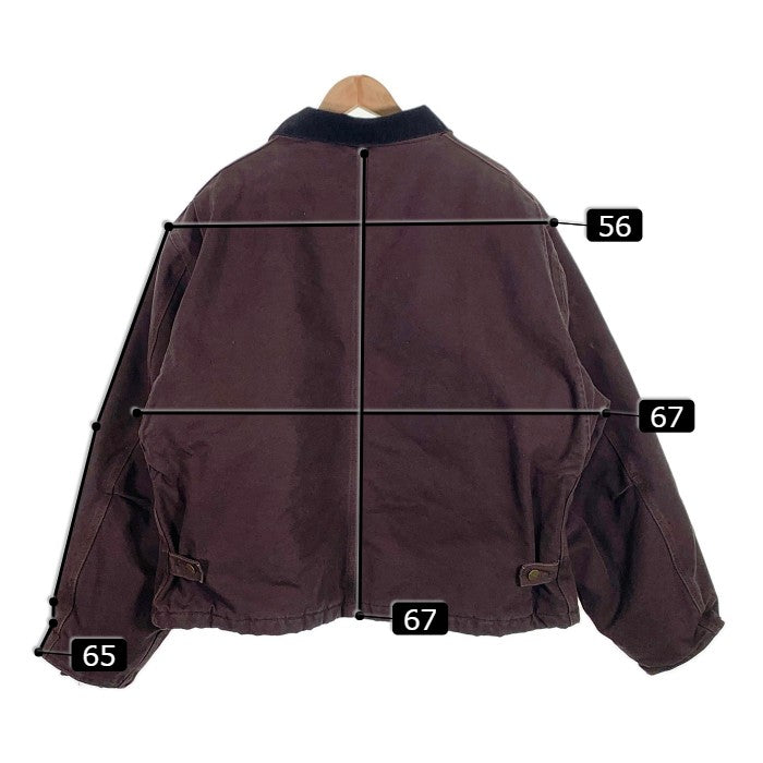 Carhartt カーハート Arctic Quilt Lined Work Jacket アークティックキルトライン ワークジャケット 中綿 ダック地 ダークブラウン J22DKB Size 2XL 福生店