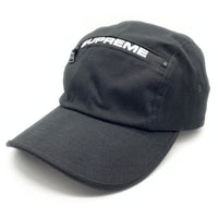 SUPREME シュプリーム 21AW Top Zip Camp Cap トップジップ キャンプキャップ ブラック 福生店