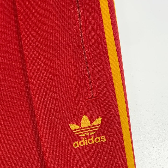 adidas アディダス ベッケンバウアー トラックパンツ ジャージ レッド HK7401 Size L 福生店