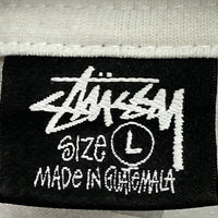 STUSSY ステューシー ロンT 長袖 Post Modern Equipment ロンT 長袖 カットソー トップス ロング ロンティー ホワイト sizeL 瑞穂店