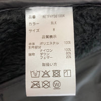 ROGER EGGER ロジャーエーガー HYBRID BOA FLEECE ボアフリース ジャケット ブラック RE1FHY561004 sizeM瑞穂店