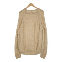 NIKE ナイキ CABLE KNIT SWEATER ケーブルニットセーター ベージュ Size XL 福生店