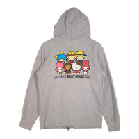 BABY MILO マイロ A BATHING APE アベイシングエイプ SANRIO サンリオ キャラクターズ フルジップスウェットパーカー グレー Size M 福生店