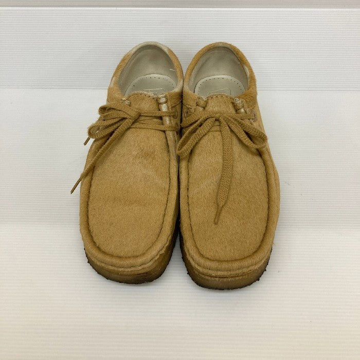 CLARKS クラークス WALLABEE ARROW ワラビー ハラコ BEAUTY&YOUTH 別注品 ベージュ sizeUK7 瑞穂店