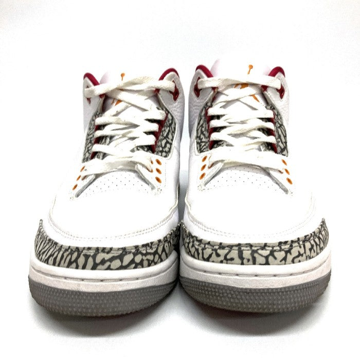 NIKE ナイキ AIR JORDAN3 RETRO エアジョーダン3 CT8532-126 カーディナルレッド size28cm 瑞穂店