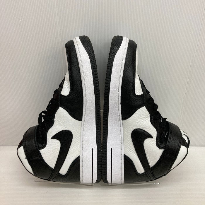 NIKE × STUSSY ナイキ × ステューシー DJ7840-002 AIR FORCE 1 '07 MID SP エアフォース1 ミッド ブラック＆ホワイト size27cm 瑞穂店